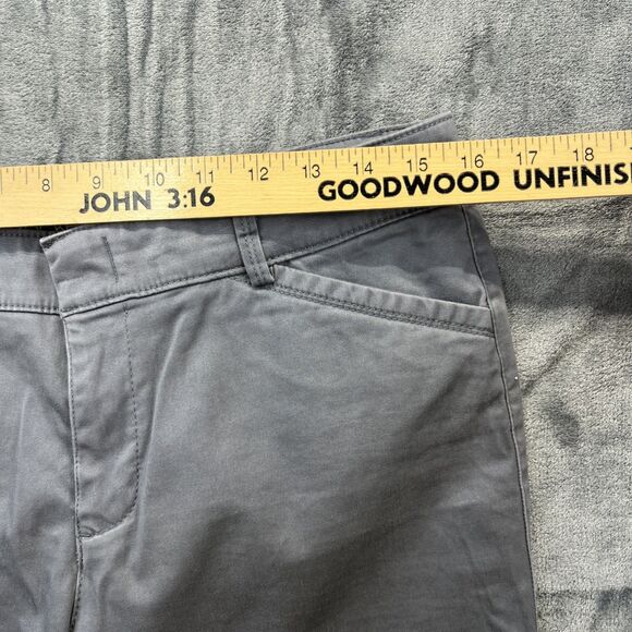 Dockers Womens Classic Khaki Pants Size 10 M Gray Bootcut Flare - Picture 8 of 13